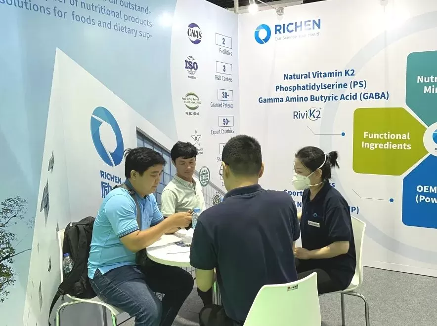 Richen at Vitafoods Asia 3 Richen at Vitafoods Asia 3